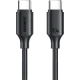 Cable Charger Mobile Joyroom Type-C To Type-C 60W S-CC060A9 1M Black